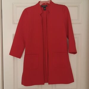 Red NYCC Patterned Jacket